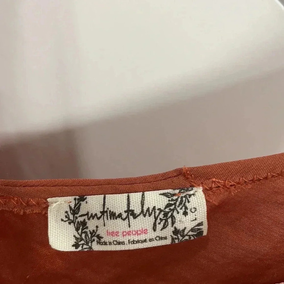 Intimately Free People Rust Orange Tank Top Size Large - Picture 9 of 10